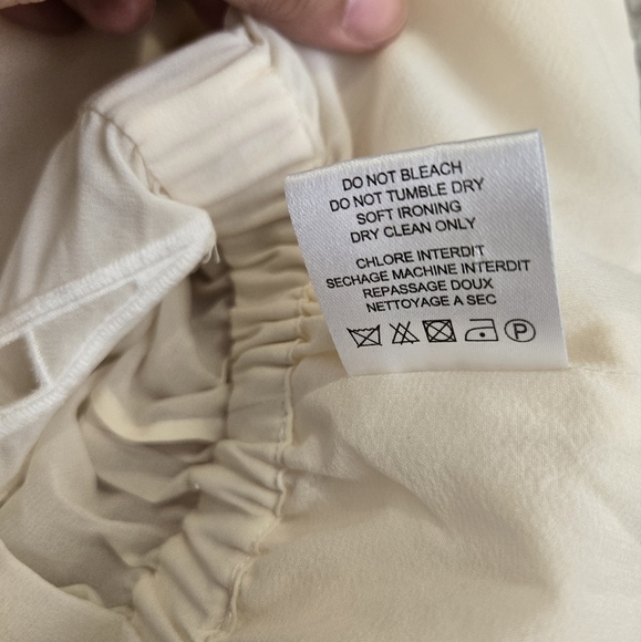 IRO Brady Mini Dress Off White Size 34/Small - Picture 11 of 11